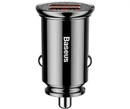Автомобільний зарядний пристрій Baseus Circular 2xUSB PPS 5A (CCALL-YD01) Black [47323] - мініатюра 4