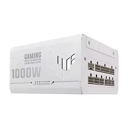 Блок живлення ASUS 1000W TUF-GAMING-1000G-WHITE PCIE5 (90YE00S5-B0NA00) - мініатюра 2