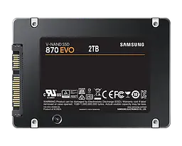 SSD 2,5 2TB Samsung 870 EVO MKX MLC 560/530MB/s