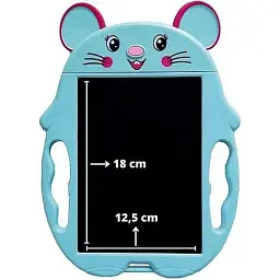Графічний планшет Kids Pad 9 Color Mouse Blue - мініатюра 3