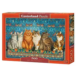 Пазл Castorland puzzle Шляхетні кішки, 500 ел. (B-53469)