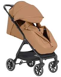 Прогулянкова коляска Carrello Forza CRL-5535 Clam Beige легка 7 кг автоматичне складання EVA-колеса - мініатюра 3