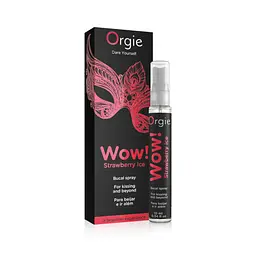 Спрей для орального сексу ORGIE WOW BUCAL SPRAY STRAWBERRY ICE ПОЛУНИЦЯ, 10 МЛ Orgie 51935; 69-51935 100467