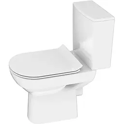 Унітаз-компакт Cersanit City CleanOn 011 K35-038 з кришкою Soft Close Slim