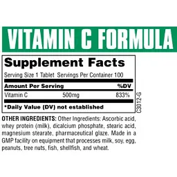 Вітамін Universal Nutrition Vitamin С Formula 100 таблеток - мініатюра 2