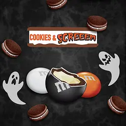 Драже M&M'S Halloween Cookies & Screem Chocolate 210.9g - мініатюра 3