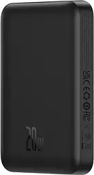 Портативний акумулятор Baseus Magnetic Mini Air Wireless 20W 10000mAh black (P10059001113-00) - мініатюра 3