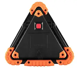 Neo Tools Прожектор на батарейках, трикутний, ААх4, 22x220x45мм , 800лм, 10Вт, 3 функції освітлення, біле/червоне світло - мініатюра 3