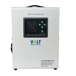 ДБЖ Перетворювач напруги Volt Polska SINUS PRO 900 E PLUS 12/230V (600/900W) [LiFePO4, MENU]