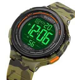 Наручний годинник Skmei 1841 Camo Green, 1841CMGN (18453) - мініатюра 4