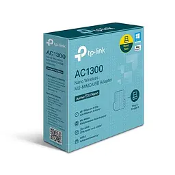 Адаптер Wi-Fi USB 2.0 - TP-Link Archer T3U NANO Ac1300 - мініатюра 3