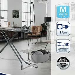 Прасувальна дошка Leifheit AirBoard M Black Plus (72484) - мініатюра 2