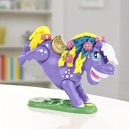 Ігровий Набір Hasbro Play-Doh Поні-трюкач (E6726) - мініатюра 4