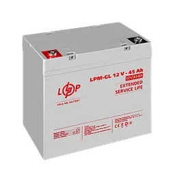 Акумулятор гелевий LPM-GL 12V - 45 Ah - мініатюра 3