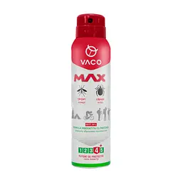 Аерозоль від комах Vaco Max від комарів, кліщів і мошок Deet 30% з пантенолом 100 мл (5901821952385)