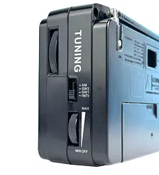 Радіоприймач Golon RX-A08AC червоний портативний FM AM SW з USB SD акумулятор - мініатюра 5