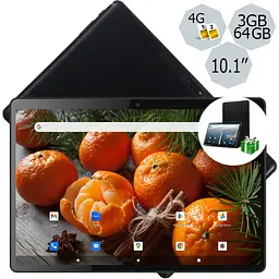Планшет-телефон Hoozo S 364 LTE Black 3GB/64GB IPS 10.1'' + Чохол-книжка - мініатюра 2
