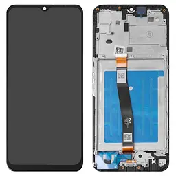 Дисплей Samsung A226 Galaxy A22 5G, чорний, з рамкою, Original (PRC)