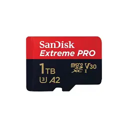 Карта пам'яті SanDisk 1 TB microSDXC UHS-I U3 Extreme Pro+SD Adapter (SDSQXCD-1T00-GN6MA) - мініатюра 2