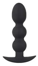 Анальна пробка Orion Black Velvets Heavy Beads 13.3 см (чорний) - мініатюра 3