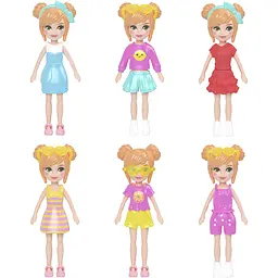 Набір-підвіска Mattel Polly Pocket Фруктовий стиль з мінімодницею в асортименті (JKR51) - мініатюра 6