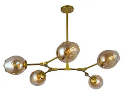 Люстра молекула Levistella 752L7731-5 GD+BR