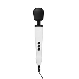Вібромасажер DOXY Original White, дуже потужний, живлення 220В, пульсівні вібрації - мініатюра 3