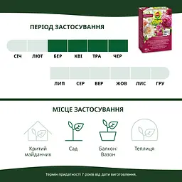 Комплексе добриво для троянд з повільним вивільненням поживних речовин COMPO 0.85 кг - мініатюра 4