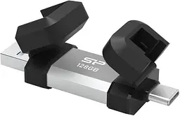 Флеш накопичувач 2-в-1 SILICON POWER Mobile C51 128 ГБ - usb3.2 + TypeC - мініатюра 2