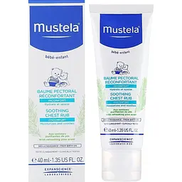 Бальзам для тіла Mustela Soothing Chest Rub Заспокійливий 40 мл
