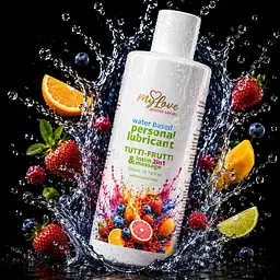 Лубрикант та масажний гель MyLove Aroma Series Tutti-Frutti 300 мл - мініатюра 2