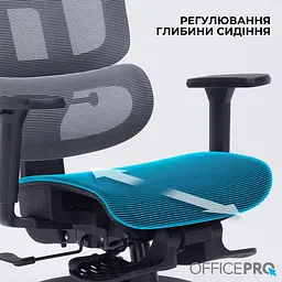 Офісне крісло OfficePro Skyline OC750-B-DG-DG (OC750-B-DG-DG) - мініатюра 6