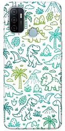 TPU чохол Demsky Dino pattern для Oppo A53 / A32 / A33