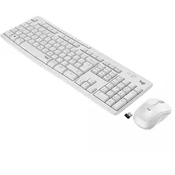 Комплект (клавіатура + миша) Logitech MK295 Silent Off-White UA (920-009824)