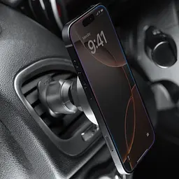 Автомобільний тримач з Бездротовим ЗП Proove Titanium Circle Qi2 15W - мініатюра 5
