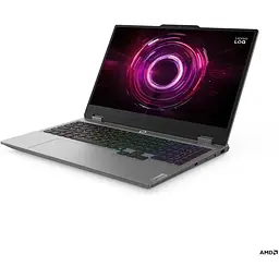 Ноутбук Lenovo LOQ 15AHP10 Luna Grey (83JG0091CK) - мініатюра 2