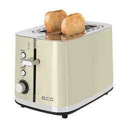 Тостер ECG ST 2766 Vintage Vanilla - мініатюра 8