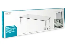 Digitus Підставка для монітора DIGITUS Universal glass monitor riser, до 20кг - мініатюра 10