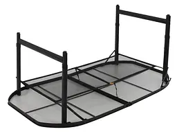 Стіл Bo-Camp Northgate Oval 150x80 cm Black/Grey (1404188) - мініатюра 6