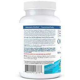 Жирні кислоти Nordic Naturals Omega Memory with Curcumin 60 капсул - мініатюра 3