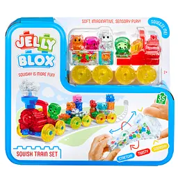 Сенсорний конструктор Jelly Blox Поїзд (937685)