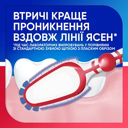 Зубна щітка Sensodyne Чутливість зубів та захист ясен, м'яка, білий з блакитним - мініатюра 5