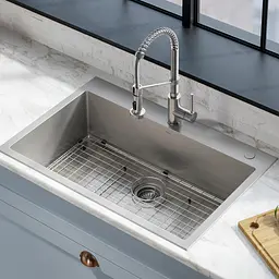 Комплект кухонний Kraus Stark KCA-1102, Нержавіюча сталь - мініатюра 8
