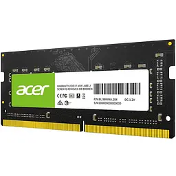 Оперативна пам'ять SoDIMM 16Gb DDR4 3200 MHz Acer SD100, Retail - мініатюра 5