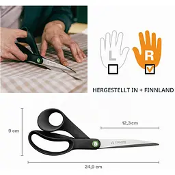 Ножиці універсальні Fiskars 25 см (1074546) - мініатюра 3
