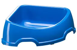 Миска для собак та котів Ferplast Party 20 кутова пластикова синя 24x21x7 см 500 мл 71120099