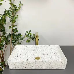 Умивальник VBI Triest mosaic glossy накладний VBI-012709, Цветной - мініатюра 3