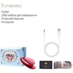 Смарт-вібратор для пар Zalo Fanfan Rouge Pink - мініатюра 8