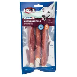Ласощі для собак Trixie Палочка для чистки зубів з качкою Denta Fun 17 см 140 г (3 шт.)