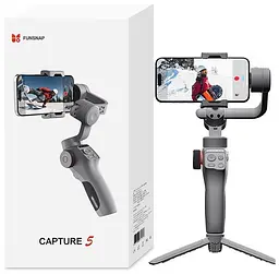 Стедікам Funsnap Capture 5 Combo - професійний стабілізатор із AI-трекінгом / 3-осьовий / акумулятор 2 х 2600 мАг / до 18 годин роботи - мініатюра 6